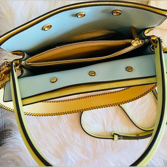 Tory Burch Small Radziwill Whipstitch Double Bag - Picture 7 of 16